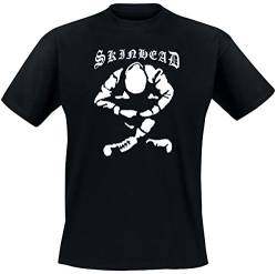 Skinhead T-Shirt, schwarz, Grösse XL von Nix-Gut