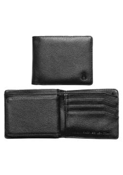 NIXON Pass Vegan Leather Coin Wallet-Black von Nixon