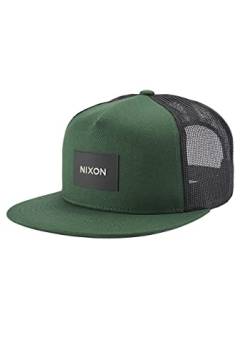 NIXON Team Trucker Hat - Green/Black von Nixon