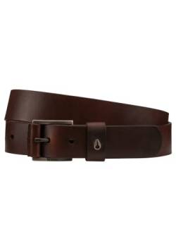 Nixon Americana II Belt - Men's Dark Brown, S von Nixon