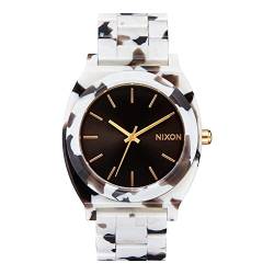 Nixon Damen Analog Japanisches Miyota-Quarzuhrwerk mit DREI Zeigern Uhr mit Acetat Armband A327-2882-00 von Nixon