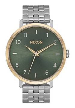 Nixon Damen Analog Quarz Smart Watch Armbanduhr mit Edelstahl Armband A1090-2877-00 von Nixon