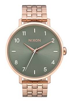 Nixon Damen Analog Quarz Smart Watch Armbanduhr mit Edelstahl Armband A1090-2951-00 von Nixon