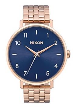 Nixon Damen Analog Quarz Smart Watch Armbanduhr mit Edelstahl Armband A1090-2953-00 von Nixon