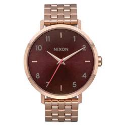 Nixon Damen Analog Quarz Uhr mit Edelstahl beschichtet Armband A1090-2617-00 von Nixon