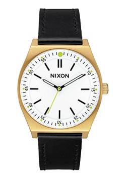Nixon Damen Analog Quarz Uhr mit Leder Armband A1188-2769-00 von Nixon