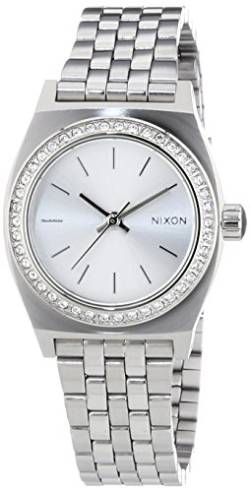 Nixon Damen-Armbanduhr XS Small Time Teller Analog Quarz Edelstahl A3991874-00 von Nixon