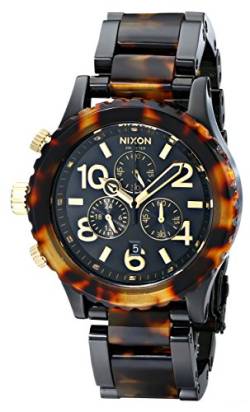 Nixon Damen Chronograph Quarz Uhr mit Edelstahl Armband 1679 A037 von Nixon