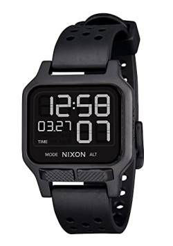 Nixon Damen Digital LCD-Digitalmodul Uhr mit Silikon Armband A1320001-00 von Nixon