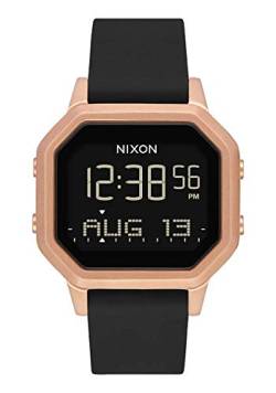 Nixon Damen Digital Smart Watch Armbanduhr mit Silikon Armband A1211-1098-00 von Nixon