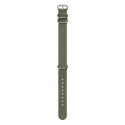 Nixon FKM Rubber NATO Wechselarmband für Uhren mit 20 mm Abstand aus Silikon und Kautschuk in der Farbe Olive mit Schnalle und Beschläge aus Edelstahl, BA005-333-00 von Nixon