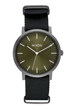 Nixon Herren Analog Quarz Smart Watch Armbanduhr mit Nylon Armband A1059-1089-00 von Nixon