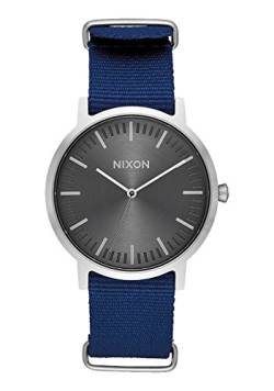 Nixon Herren Analog Quarz Smart Watch Armbanduhr mit Nylon Armband A1059-1893-00 von Nixon