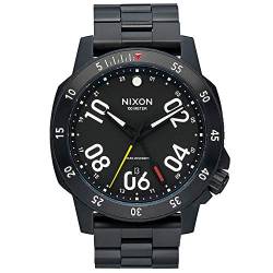 Nixon Herren Analog Quarz Uhr mit Edelstahl Armband A941-001-00 von Nixon