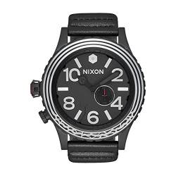 Nixon Herren Analog Quarz Uhr mit Leder Armband A1063SW2444-00 von Nixon