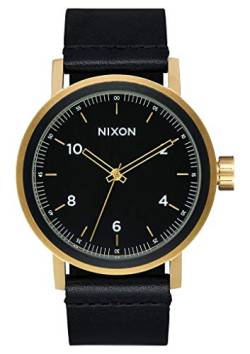 Nixon Herren Analog Quarz Uhr mit Leder Armband A1194-1031-00 von Nixon