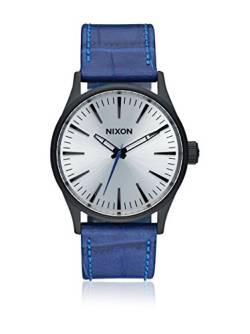 Nixon Herren Analog Quarz Uhr mit Leder Armband A377-2131 von Nixon