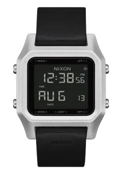 Nixon Herren Analog Quarz Uhr mit Silikon Armband A1309-625-00 von Nixon