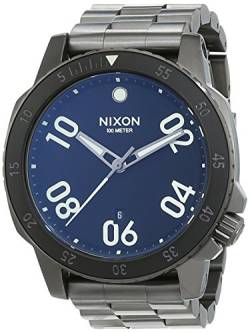 Nixon Herren-Armbanduhr Ranger Analog Quarz Edelstahl beschichtet A5061418-00 von Nixon