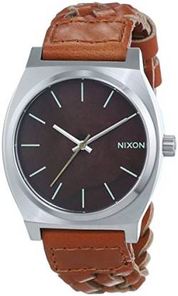 Nixon Herren-Armbanduhr Time Teller Analog Quarz Leder A0451959-00 von Nixon