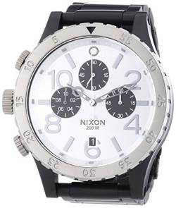 Nixon Herren-Armbanduhr XL Chronograph Quarz Edelstahl A486180-00 von Nixon