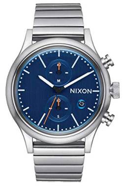 Nixon Herren Chronograph Quarz Uhr mit Edelstahl Armband A1162-307-00 von Nixon