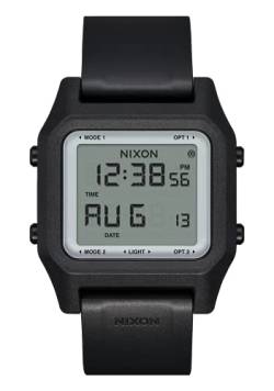 Nixon Herren Digital LCD-Digitalmodul Uhr mit Silikon Armband A1309867-00 von Nixon
