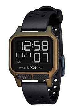 Nixon Herren Digital LCD-Digitalmodul Uhr mit Silikon Armband A13201085-00 von Nixon