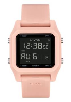 Nixon Herren Digital Quarz Uhr mit Silikon Armband A1309-220-00 von Nixon