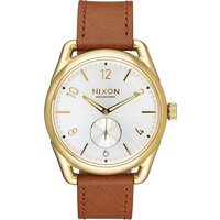 Nixon Mechanische Uhr Nixon C39 Leather A459-2227 Herrenarmbanduhr Design Highlight, Design Highlight von Nixon