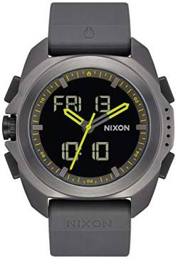 Nixon Ripley Herren-Armbanduhr Analog – Digital mit Silikon-Armband A1267131, Gurt von Nixon
