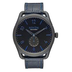 Nixon Unisex-Armbanduhr C45 Leather Analog Quarz Leder A4652153-00 von Nixon