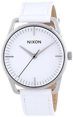 Nixon Unisex-Armbanduhr The Mellor Analog Quarz Leder A129391-00 von Nixon