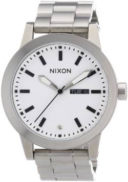 Nixon Unisex-Armbanduhr The Spur White Analog Quarz Edelstahl A263100-00 von Nixon