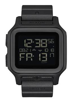 Nixon Unisex Digital Japanisches Automatikwerk Uhr mit Polykarbonat Armband A1170-001-00 von Nixon