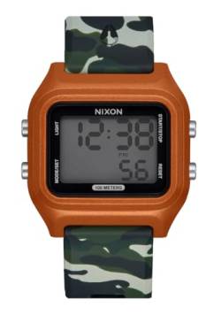 Nixon Unisex Digital Quarz Uhr mit Silikon Armband A1399-5230-00 von Nixon