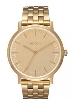 Nixon Unisex Erwachsene Analog Quarz Uhr mit Edelstahl Armband A1198-502-00 von Nixon