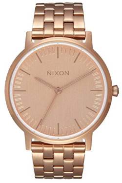 Nixon Unisex Erwachsene Analog Quarz Uhr mit Edelstahl Armband A1198-897-00 von Nixon