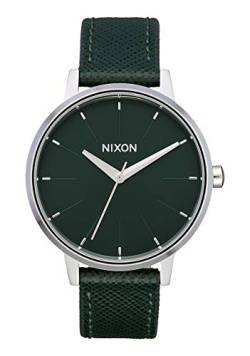Nixon Unisex Erwachsene Analog Quarz Uhr mit Leder Armband A108-3075-00 von Nixon