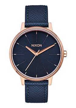 Nixon Unisex Erwachsene Digital Quarz Uhr mit Leder Armband A108-2195-00 von Nixon