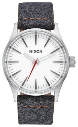 Nixon Unisex Erwachsene Digital Uhr mit Leder Armband A377-2476-00 von Nixon