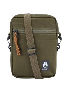 Nixon Unisex Stash Bag Umhängetasche, Dark Olive von Nixon