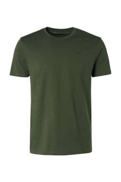 No Excess Regular Fit T-Shirt Rundhals grün, Einfarbig von No Excess