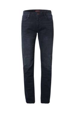 No Excess Tapered Fit Jeans dunkelblau, Einfarbig von No Excess