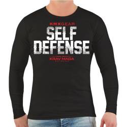 Herren Jungs Longsleeve Langarm Shirt Krav MAGA Größe S bis 3XL Sport männer von No Fight No Glory