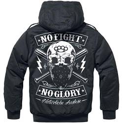 No Fight No Glory WINTER Feldjacke mit Kapuze Natürliche Auslese (mit Rückendruck) von No Fight No Glory