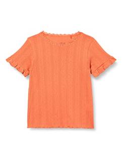 NOA NOA MINIATURE Girl's Mini Organic Cotton Pointelle T-Shirt, APRICOT Brandy, 8 Years von Noa Noa miniature