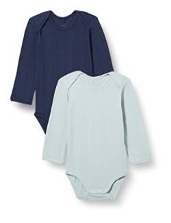 NOA NOA MINIATURE Baby-Boys Boy Basic Dorian T-Shirt, Dress BL/Cloud BL, 0M von Noa Noa