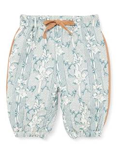 NOA NOA MINIATURE Baby-Girls Organic Cotton Quilt Pants, Print Blue, 0 Months von Noa Noa