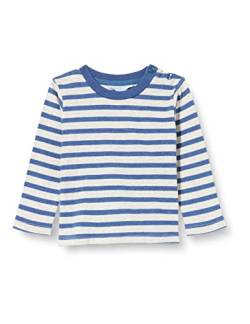 NOA NOA MINIATURE Boys Boy Heavy Single YD Stripe, Long Sleeve Pullover Sweater, Art Blue, 3M von Noa Noa